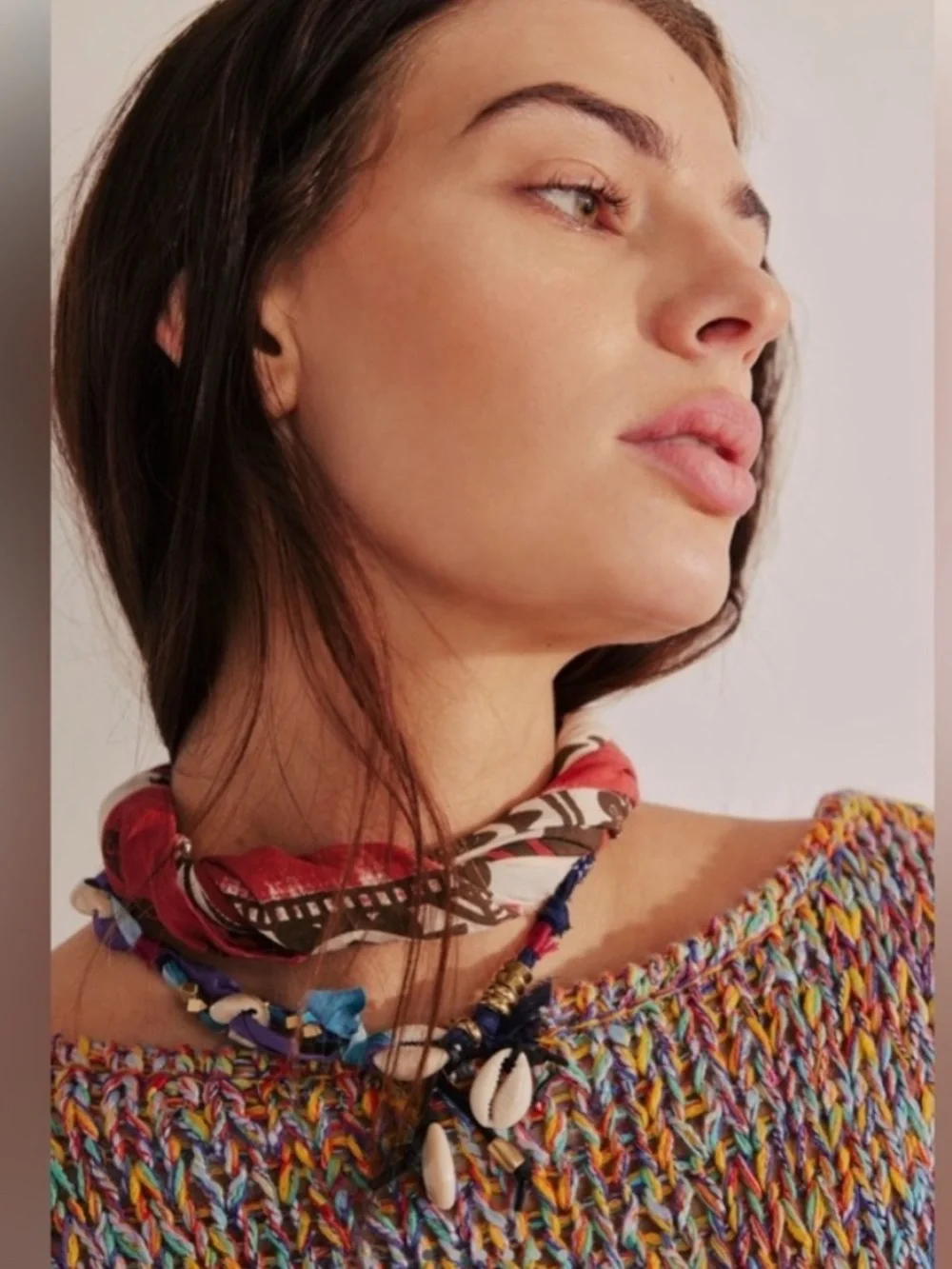 NWT Free People Ariana Ost Alpha Choker